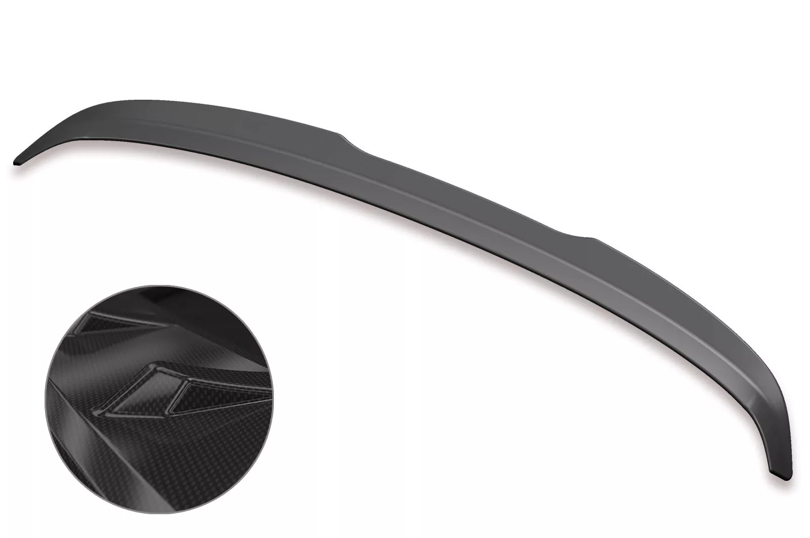 Heckflügel mit ABE für VW Passat B6 Typ 3C HF602-C Carbon Look Hochglanz