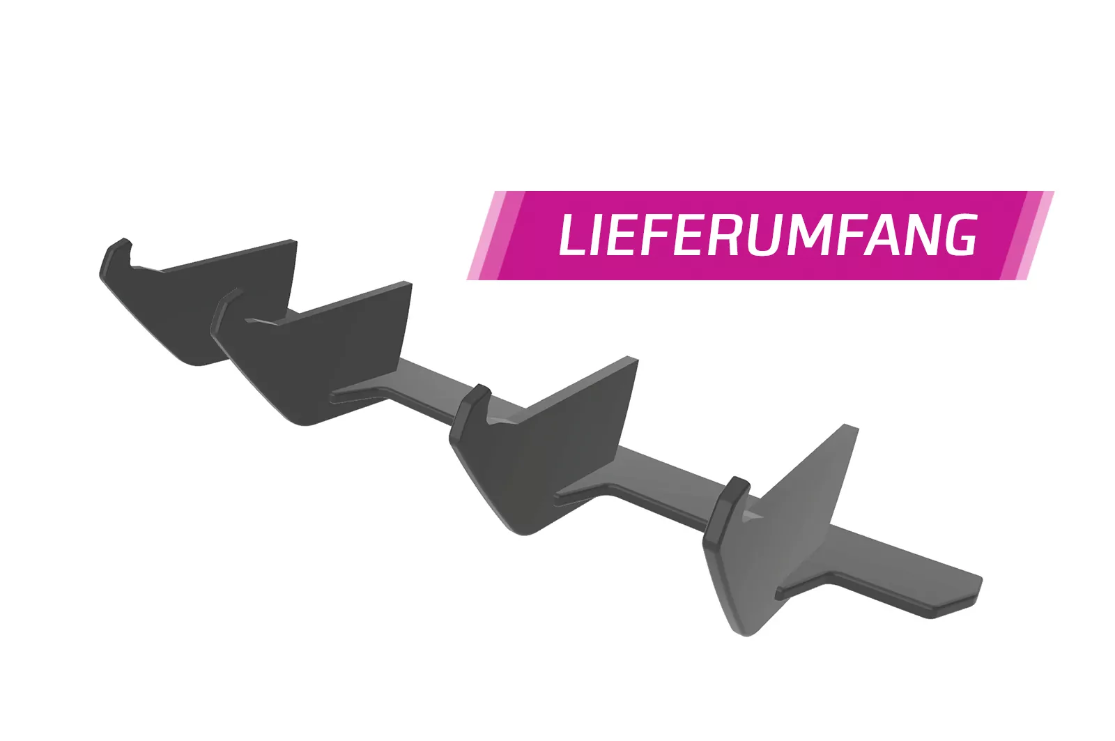 Racing Diffusor / Heckansatz für VW Golf 7 (Typ AU) Variant HA354