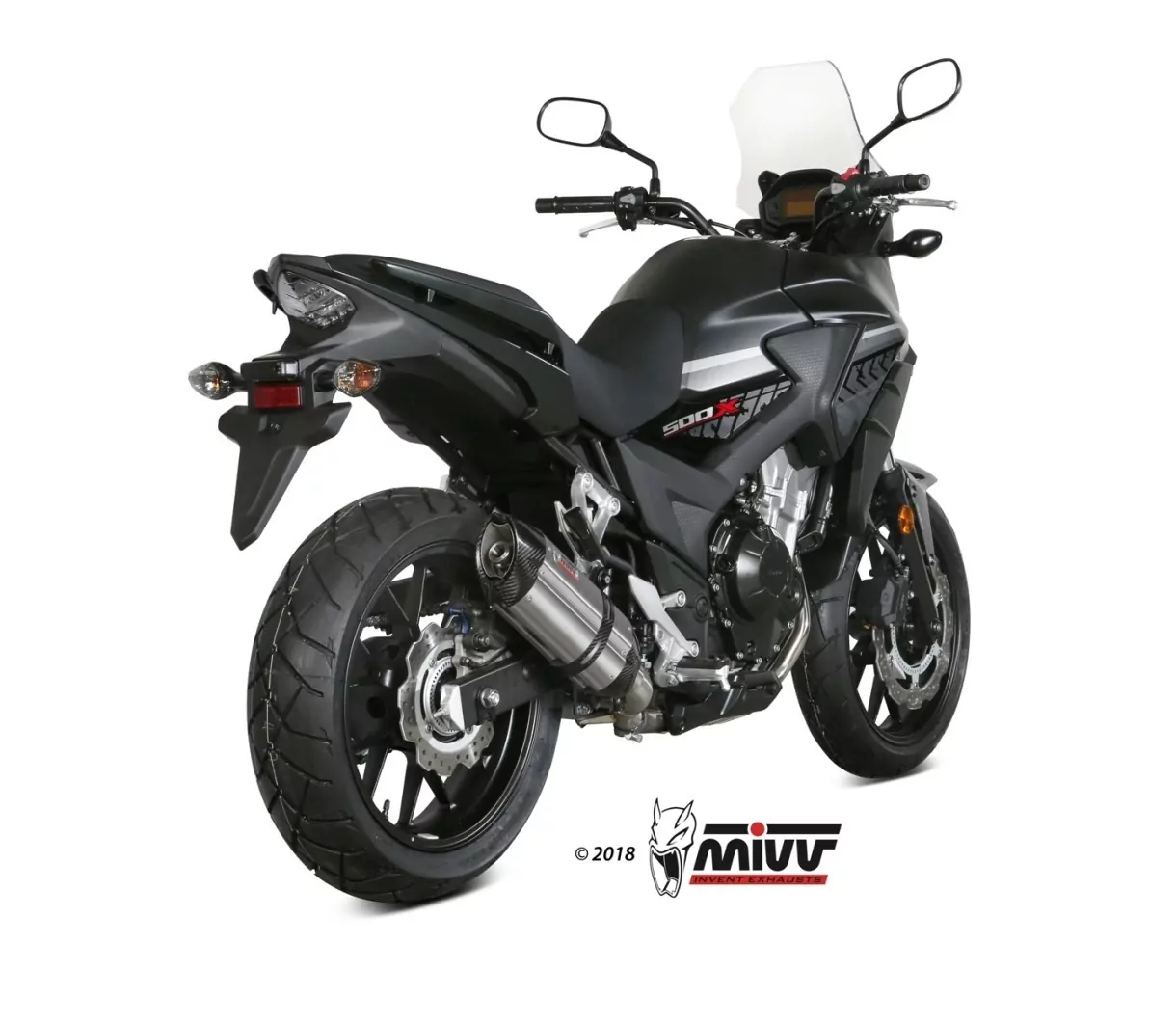 MIVV Suono Edelstahl HONDA CB 500 X 2017 >