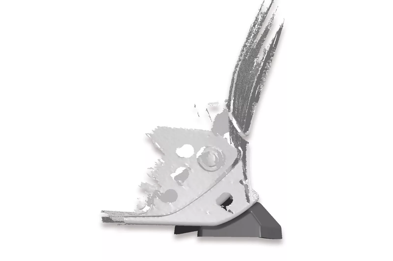 Seitenschweller für Mercedes Benz CLA C118 / X118 AMG-Line Lackierfreundlich (schwarz matt)