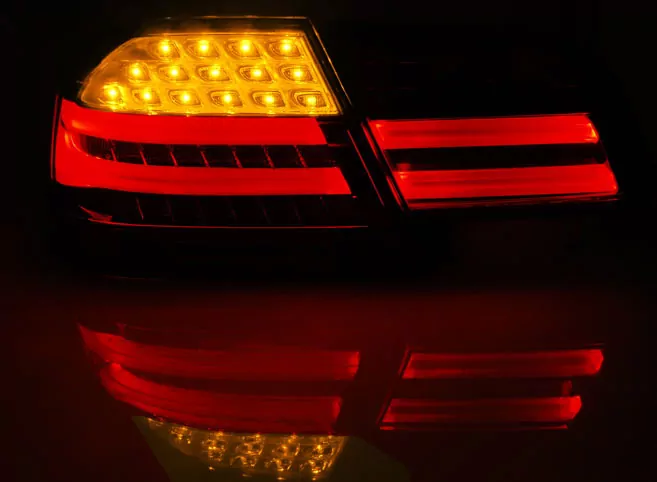 Led Bar Tail Lights Red Smoke Fits Bmw E92 09.06-03.10