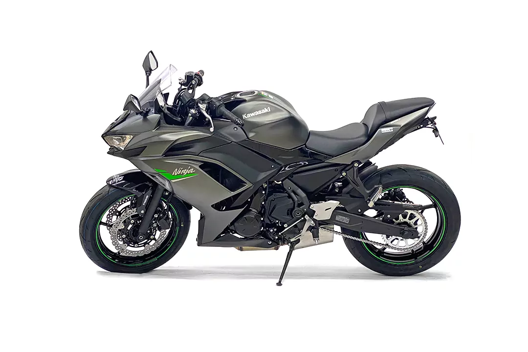 alpha Technik Kennzeichenhalter für Kawasaki Z650 und Ninja 650 ab Modelljahr 2017-