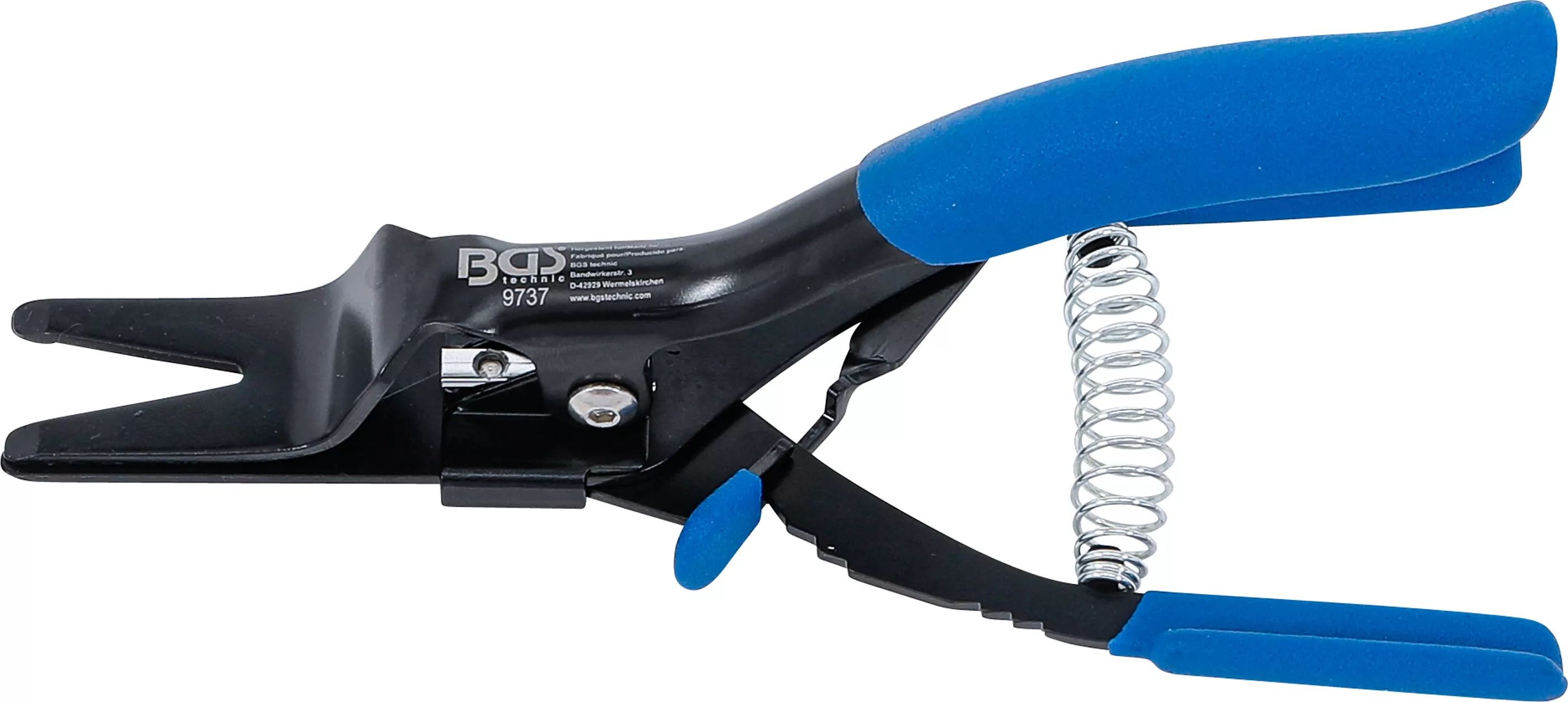 Schlauch-Abstreifzange | arretierbar | 202 mm