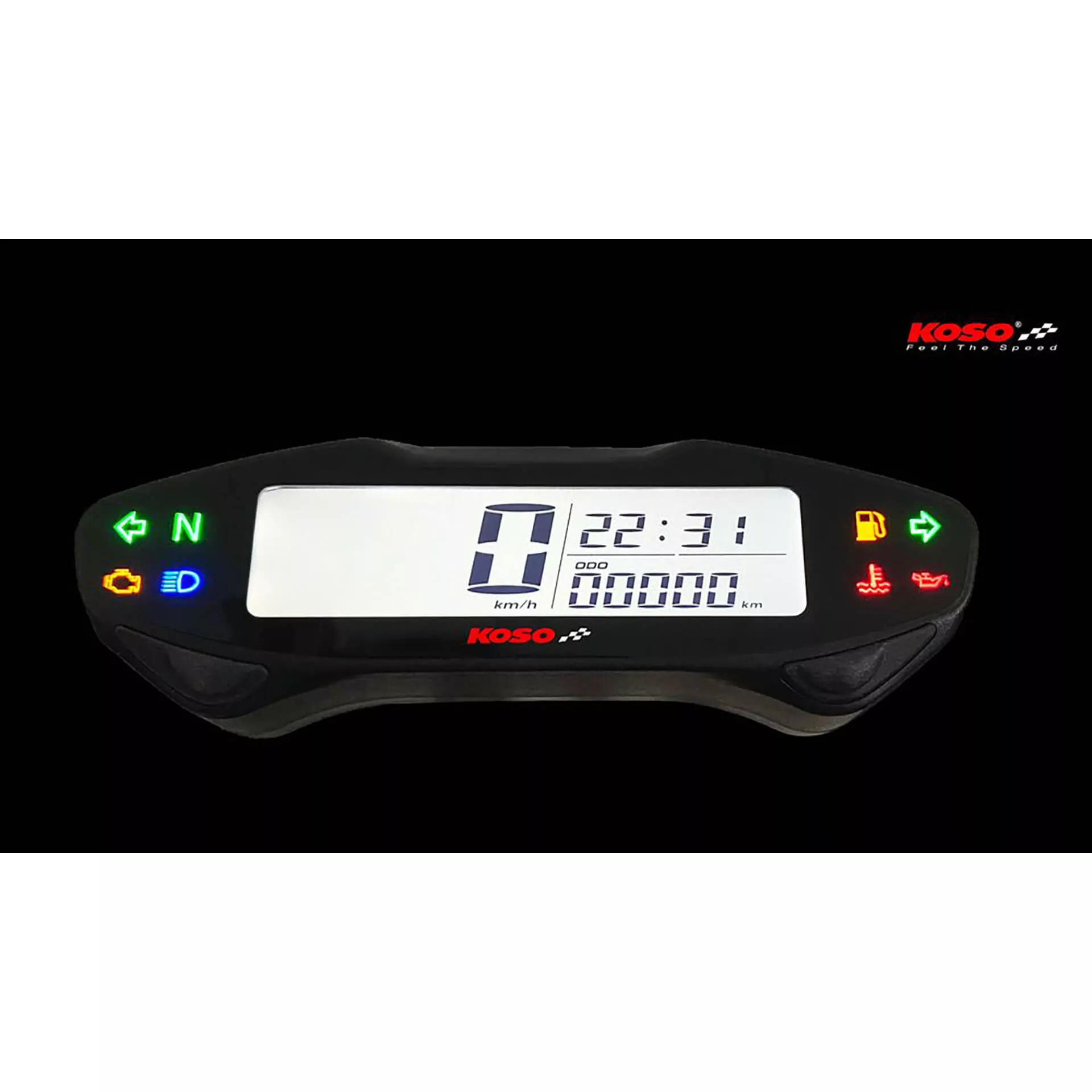 KOSO Digitaler Tachometer, DB EX-03 mit ABE