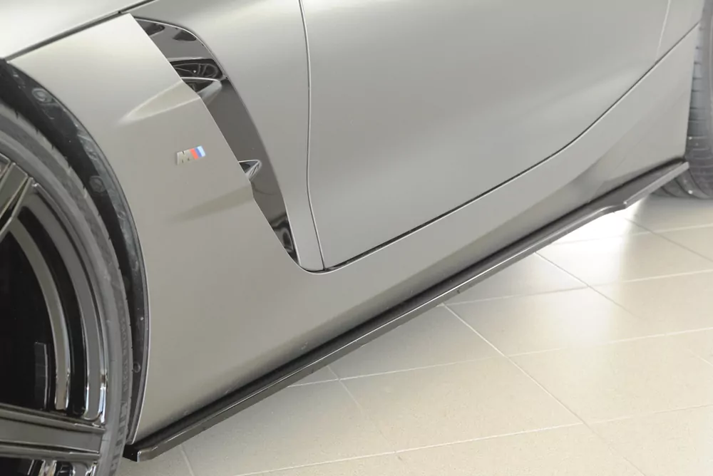 Rieger Seitenschweller links ansatz glanz schwarz für BMW Z4 (G4Z/G29) Roadster 03.19-
