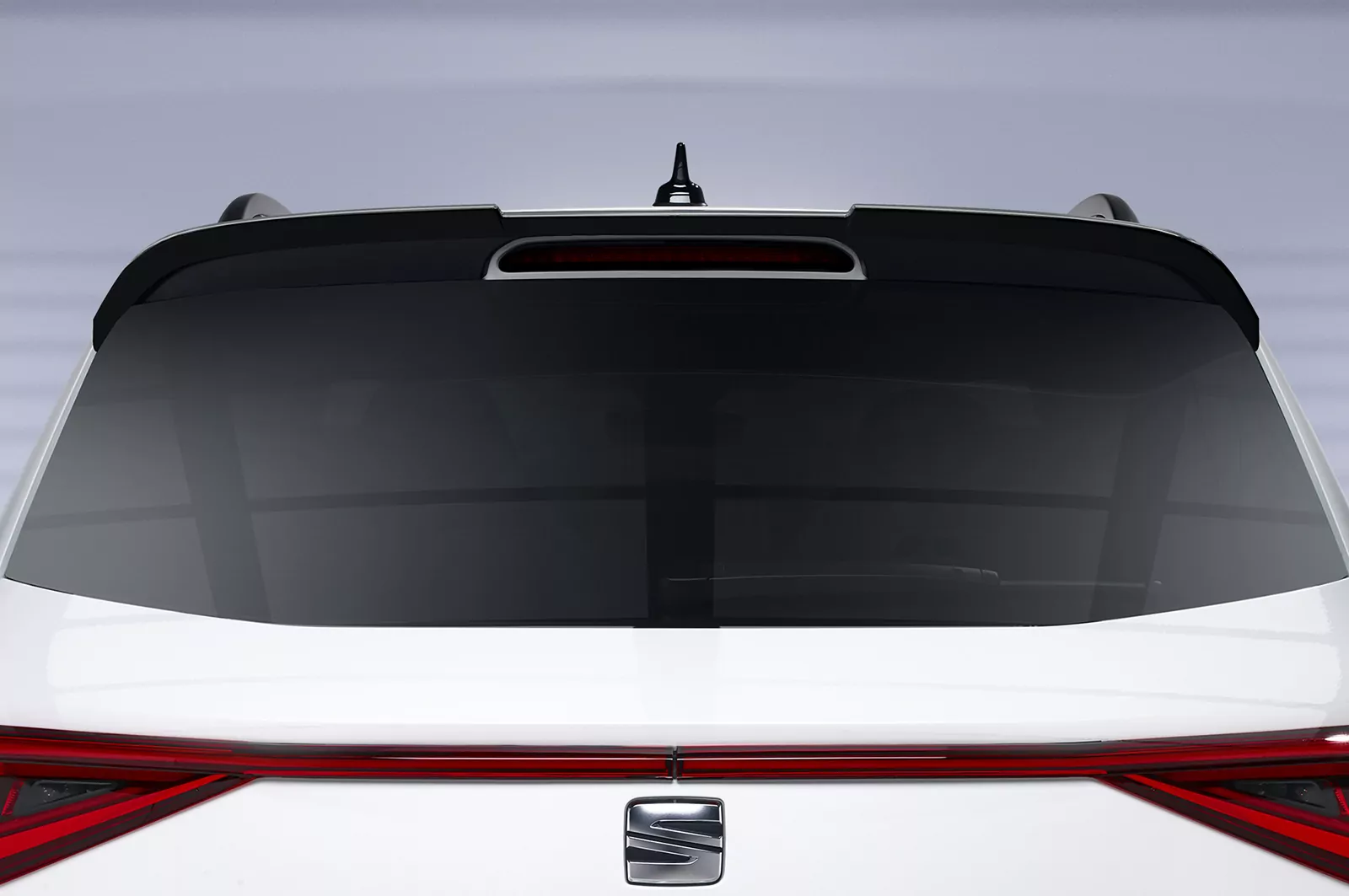 Heckflügel mit ABE für Seat Tarraco FR HF927 Schwarz Strukturiert