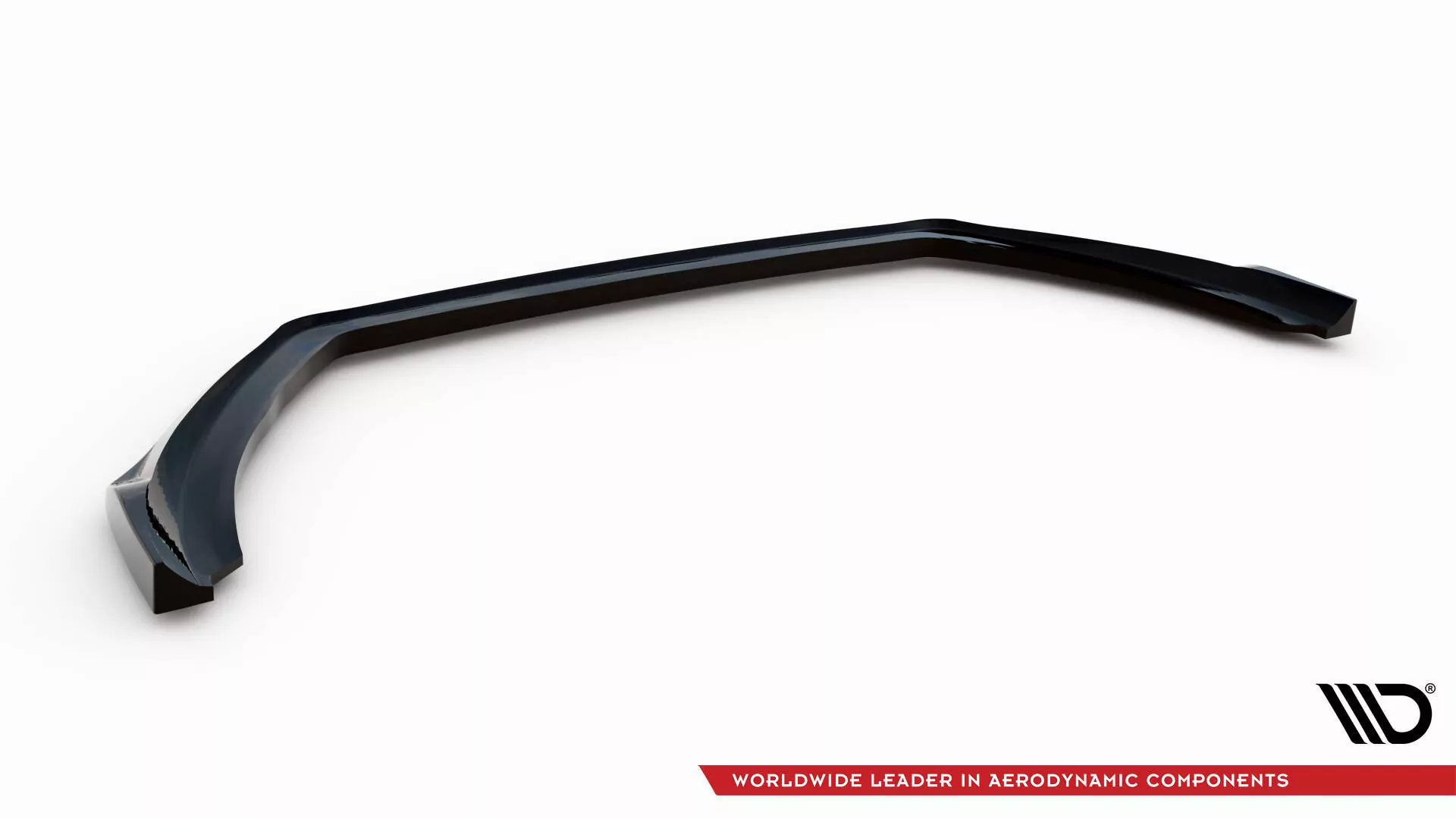 Front Ansatz V.3 Für Ford Fiesta ST / ST-Line Mk8 Facelift Schwarz Hochglanz