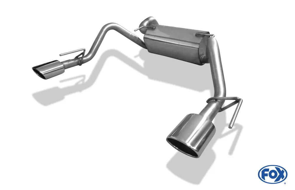 Opel Astra J Sports Tourer Diesel  Endschalldämpfer quer Ausgang rechts/links - 115x85 Typ 32 rechts/links