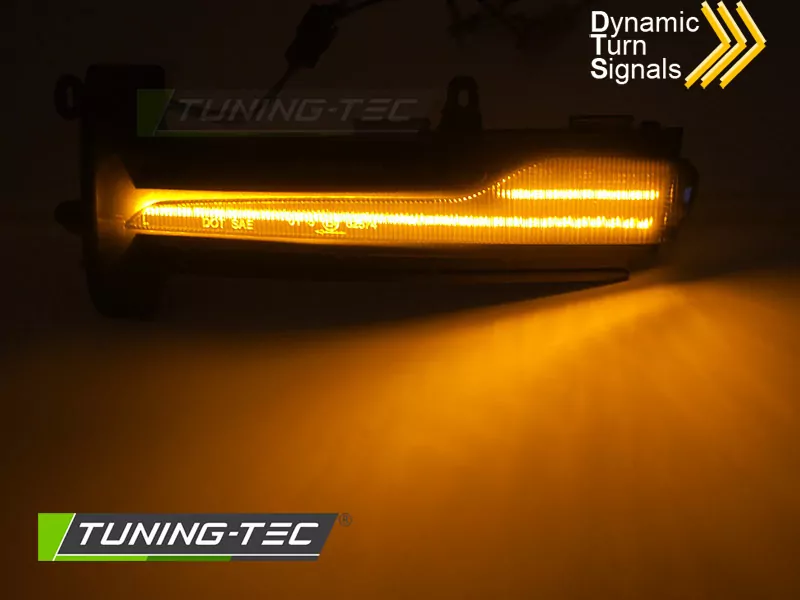 Indicator In The Mirror Smoke Led Fits Volvo Xc60 14-17 Facelift