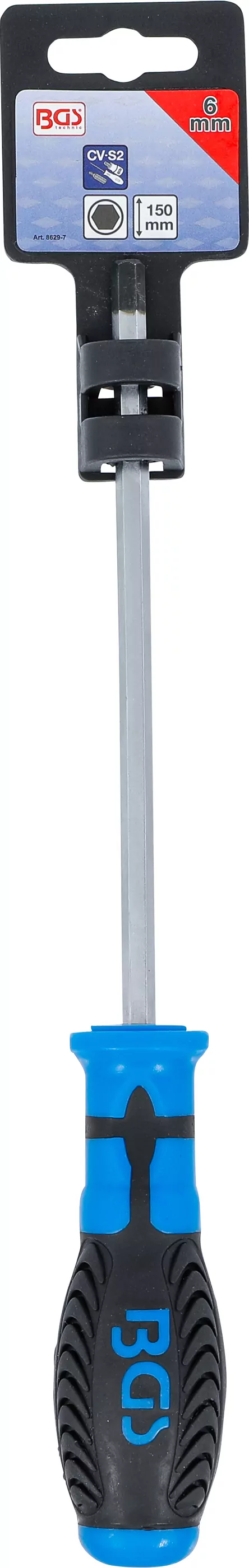 Schraubendreher | Innensechskant 6 mm | Klingenlänge 150 mm