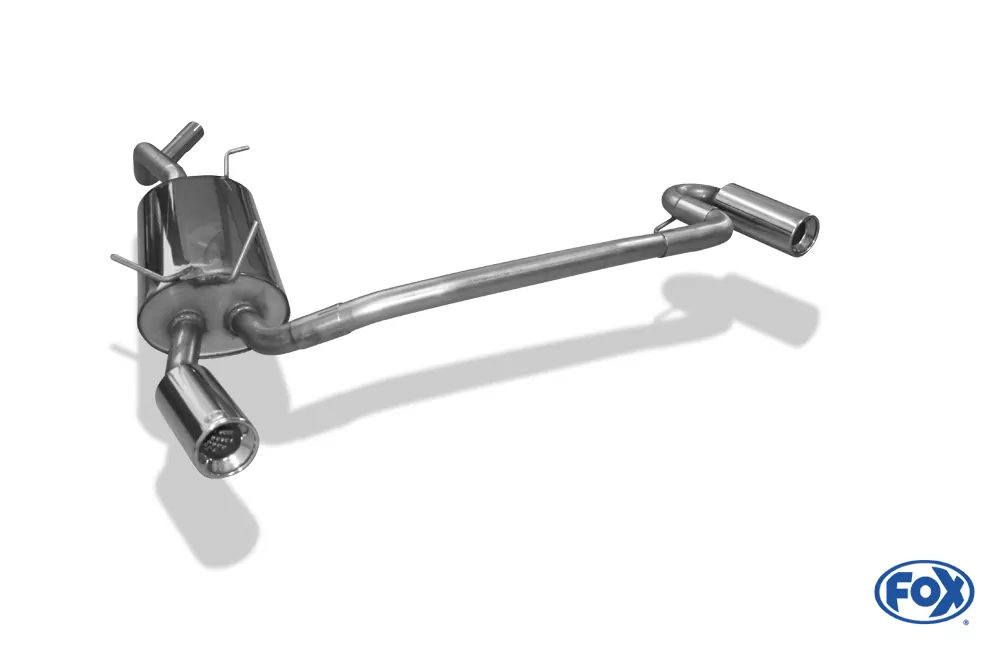 Renault Megane I - Typ BA/ EA/ JA  Endschalldämpfer Ausgang rechts/links  - 1x90 typ 13 rechts/links