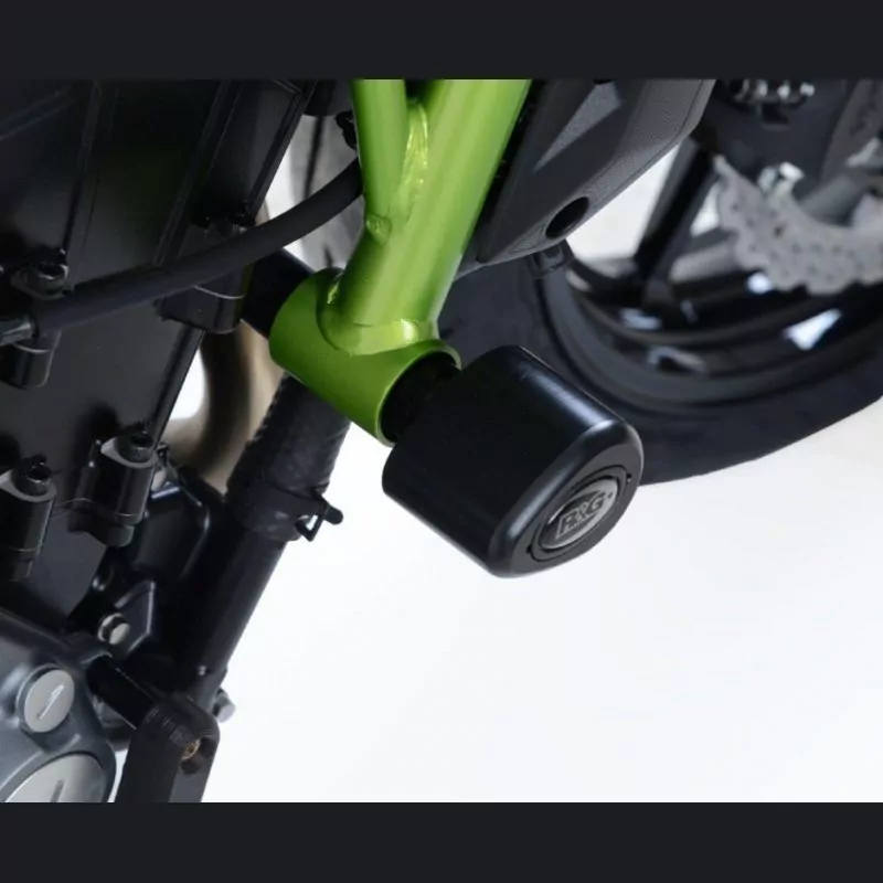 R&G Racing Sturzpads Set "No Cut" Kawasaki Z 650 / Ninja 650 2017- / Z 650 RS 2022-