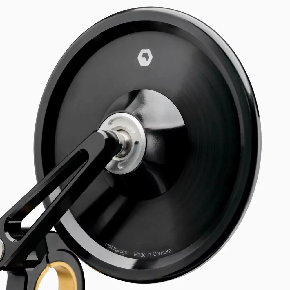 MOTOGADGET Mo.view Classic 60 Handlebar End Mirror, E-approved