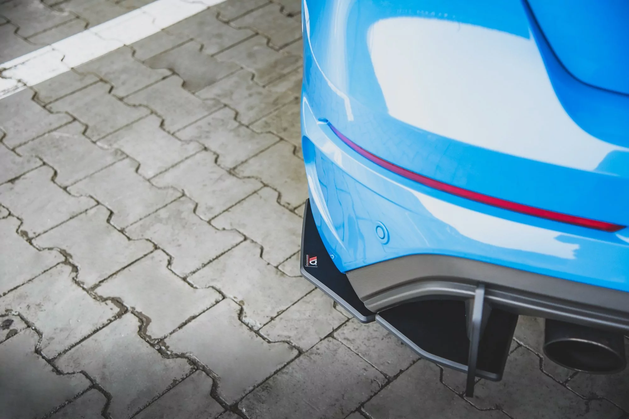 Robuste Racing Heck Ansatz Flaps Diffusor Für Ford Focus RS Mk3