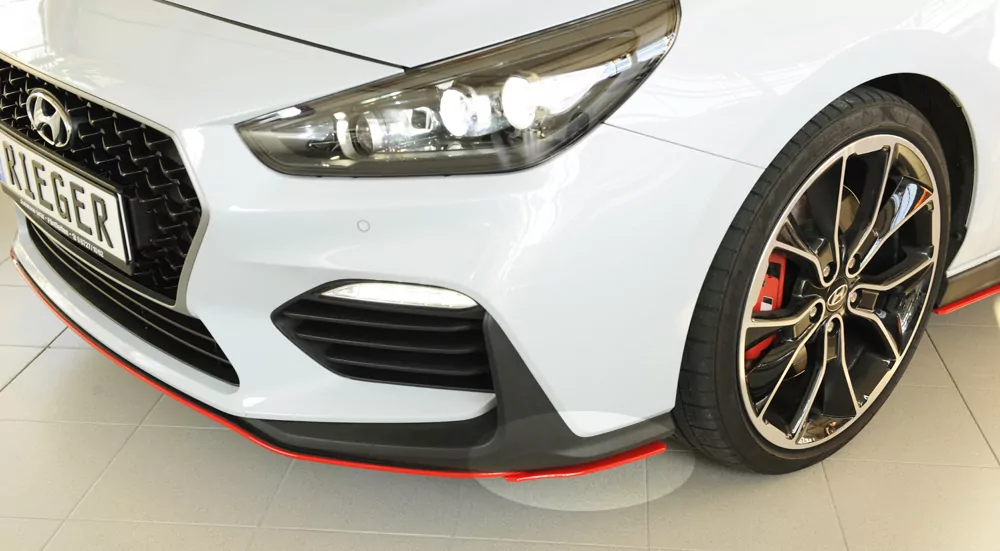 Rieger Spoilerschwert seitlich links für Hyundai i30 N-Performance  (PDE) 5-tür. (Schrägheck) 05.21- (ab Facelift)