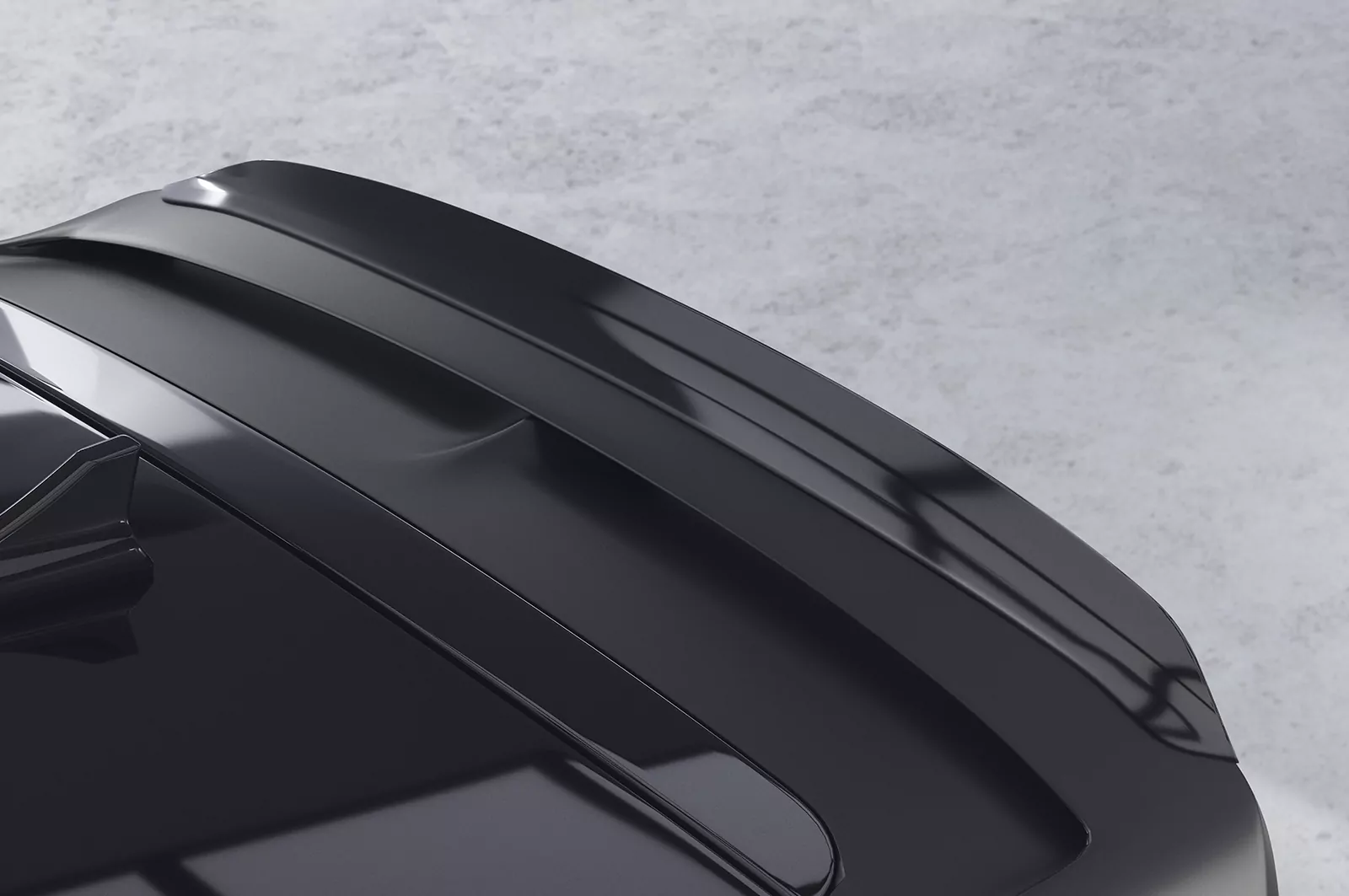 Heckflügel mit ABE für Hyundai I30 N (PD) HF594 Strukturiert (schwarz matt)