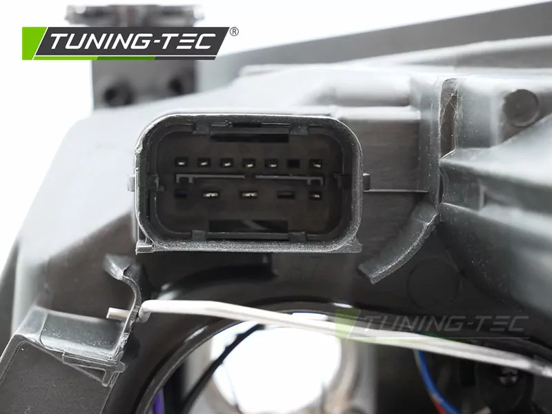 Headlight Black Left Side Tyc Fits Bmw E90 E91 Lci 09-11