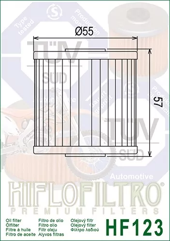 Hiflo Ölfilter Hf123
