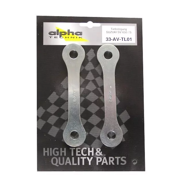 alpha Technik Tieferlegungssatz 25mm Suzuki SV650 S Typ AV Modelljahr 1998-2002