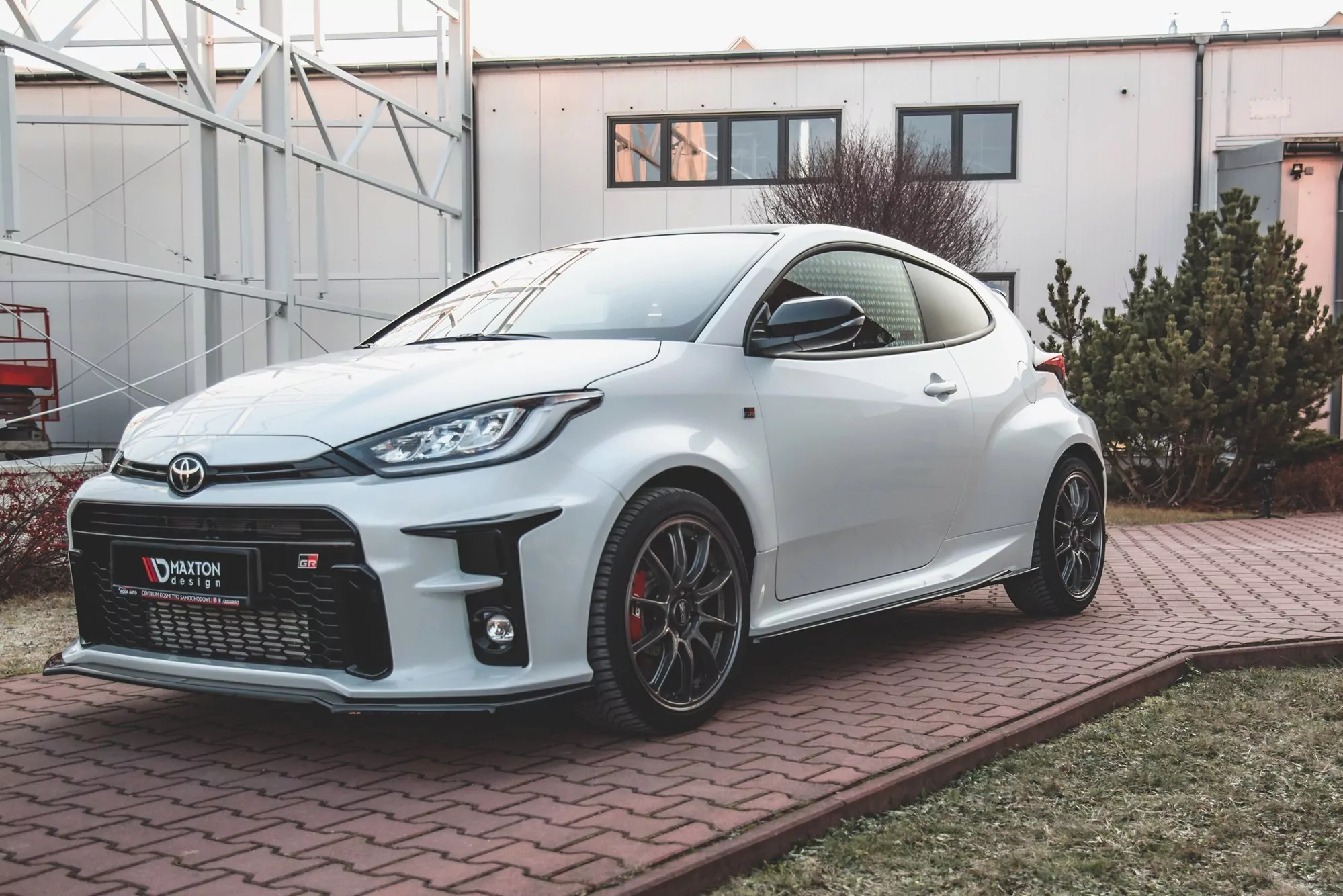 Seitenschweller Ansatz Für V.1 Für Toyota GR Yaris Mk4 Schwarz Hochglanz