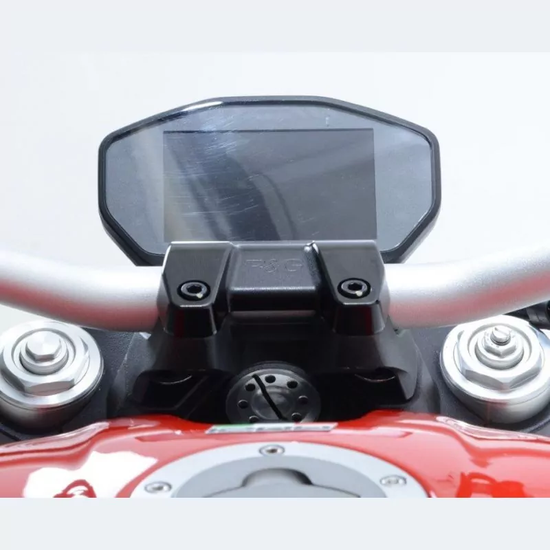 R&G Racing Lenkerklemme Aluminium "black" Ducati Monster 1200
