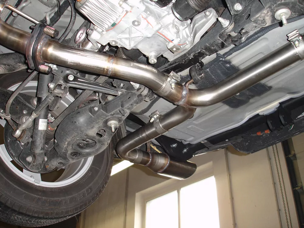 Toyota RAV 4 III  Endrohrsystem rechts/links passend auf original Mittelschalldämpfer - 2x80 Typ 17 rechts/links