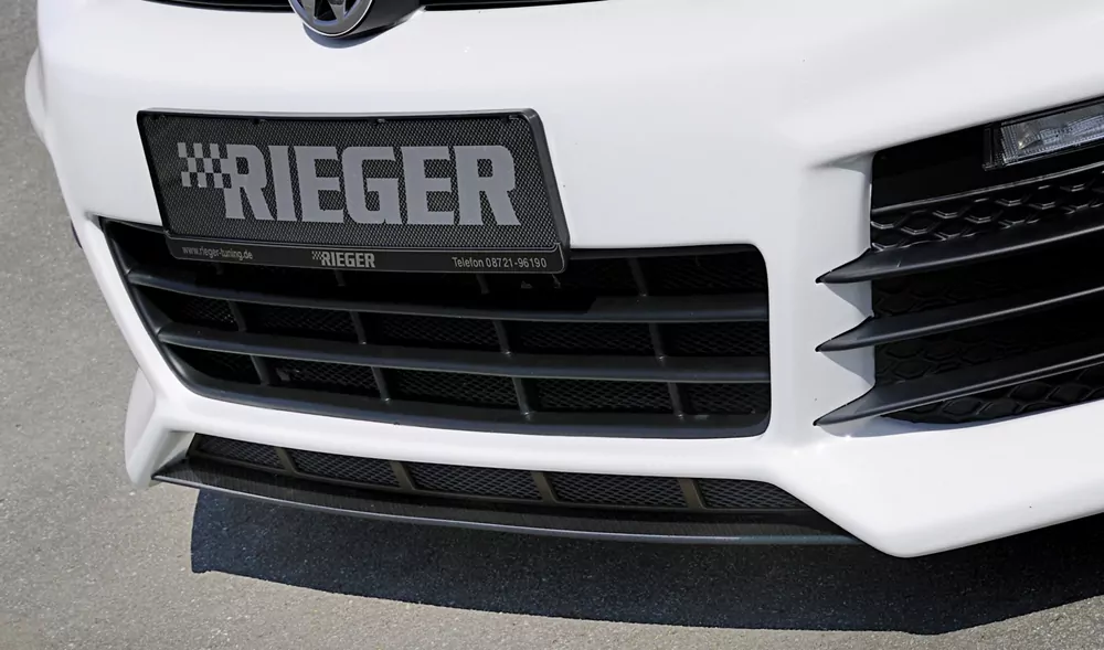 Rieger Spoilerschwert für VW Golf 6 GTD - 3-tür.  für Spoilerstoßstange 59529/30/31/32/33/34 carbon optik
