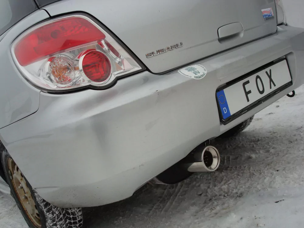 Subaru Impreza GD/ GG - Stufenheck/ Kombi  Endschalldämpfer - 1x100 Typ 13