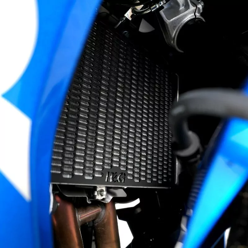 R&G Kühlergitter Schutz PRO BLACK Wasserkühler Suzuki GSX-8 S / GSX-8 R