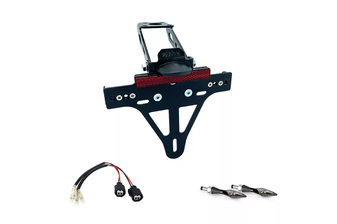 Kennzeichenhalter-Blinker-Kit X-LED für Kawasaki ZX-4RR Typ ZX400P Modelljahr 2024-