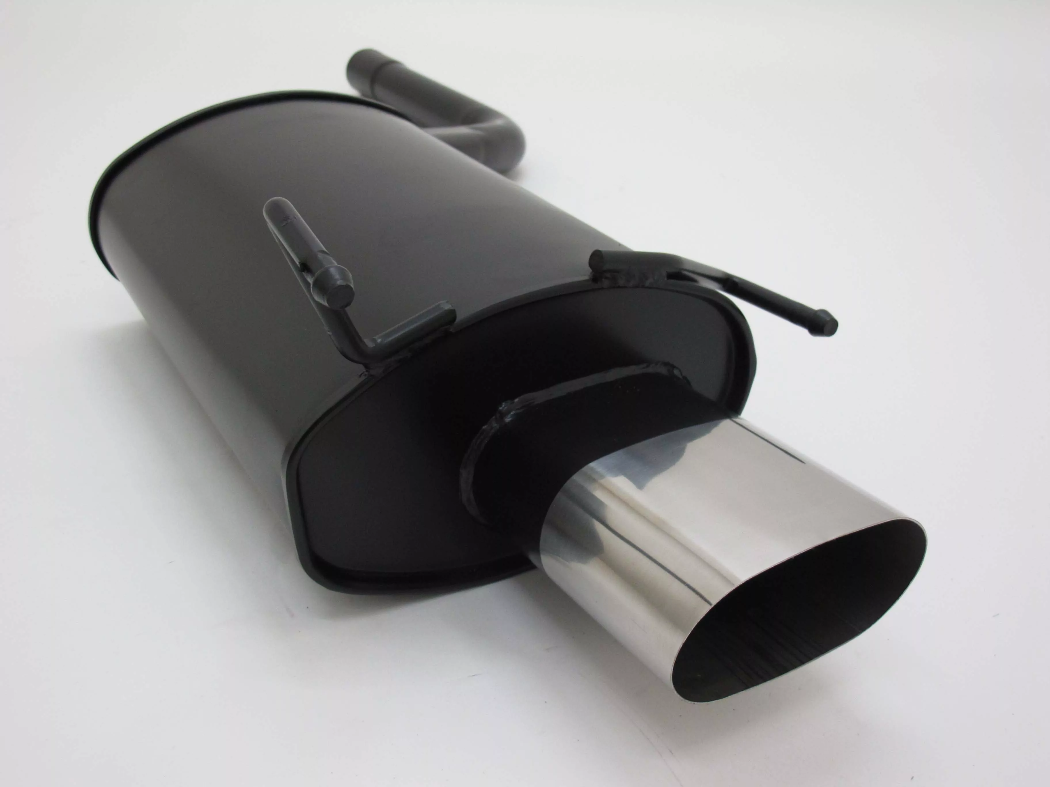 Novus Sportauspuff 135x75mm scharfkantig für Mercedes C-Klasse W202 / W208