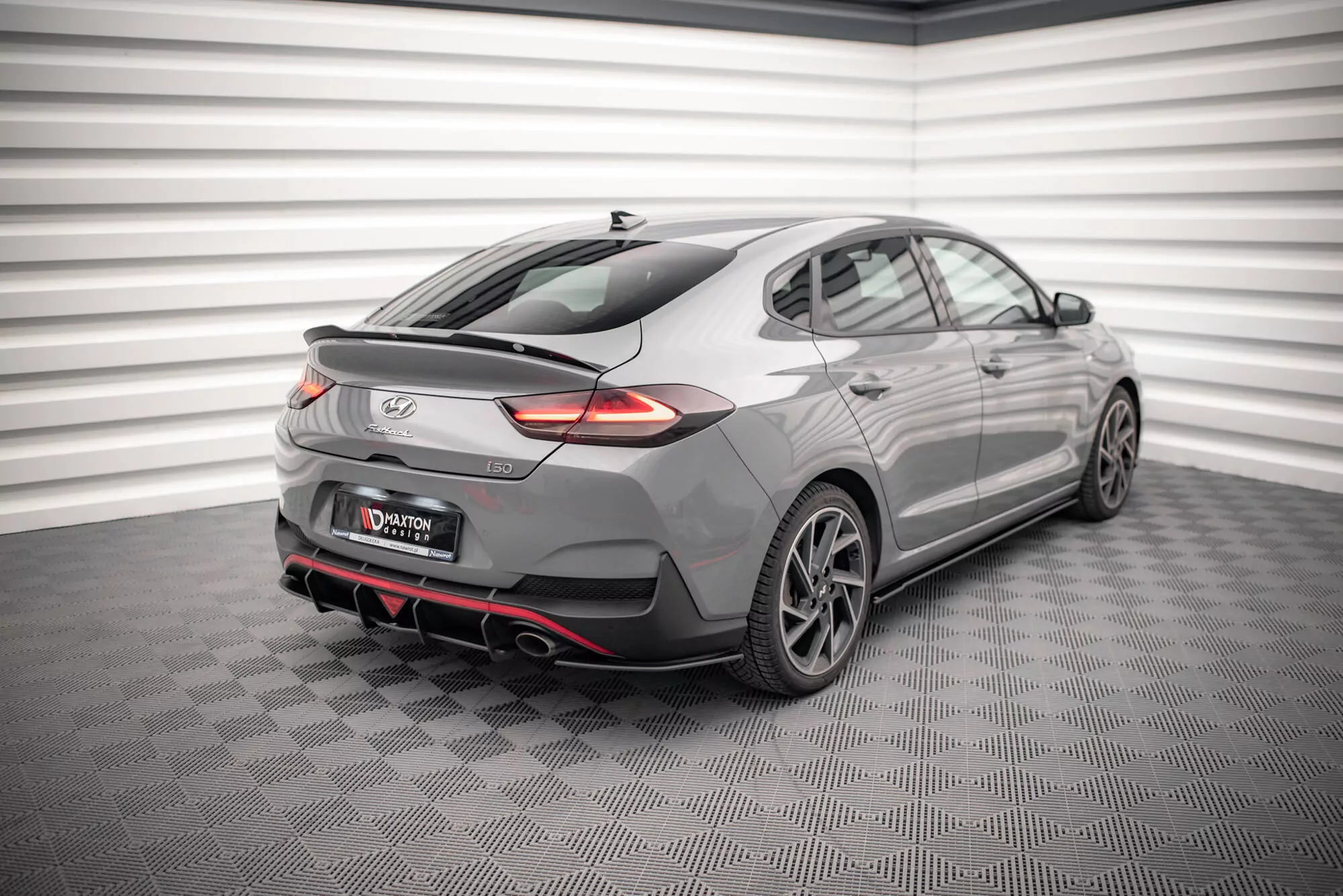Street Pro Heckschürze Für Hyundai I30 Fastback N-Line Mk3 Facelift