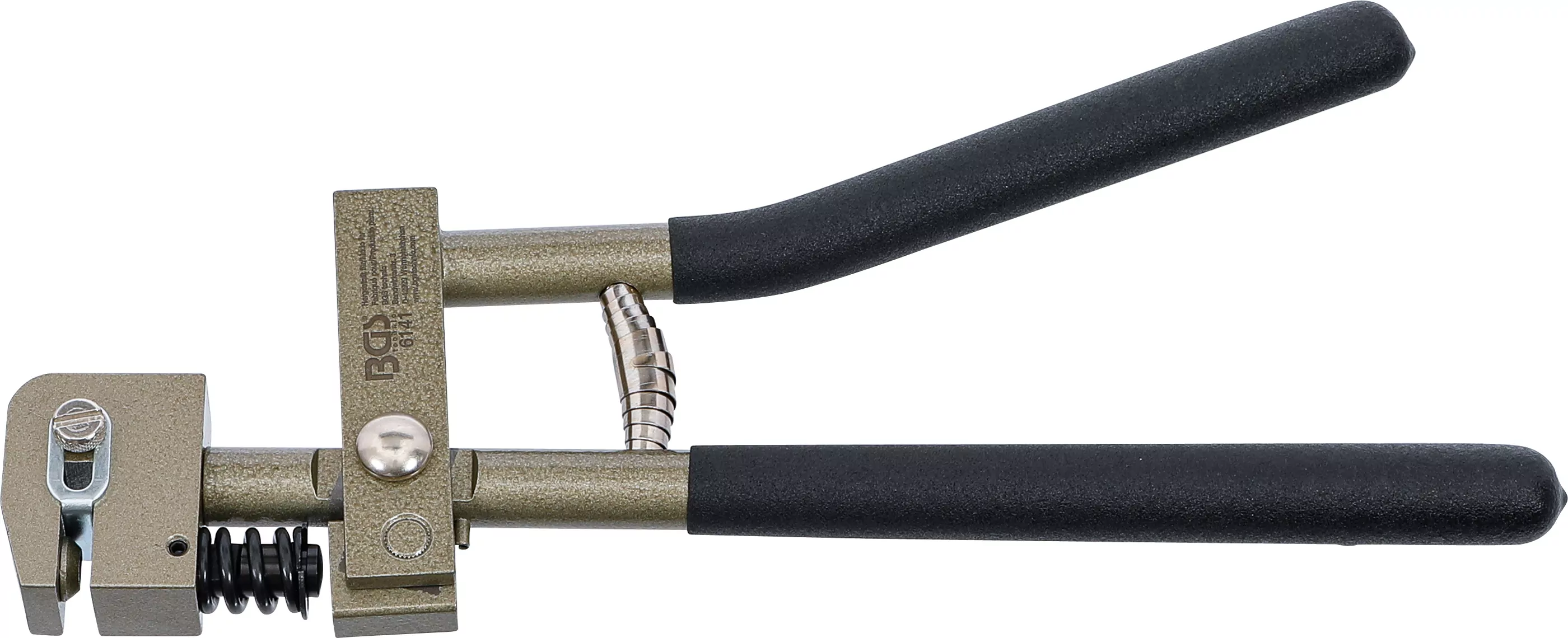 Lochzange zum Stanzen von abgekanteten Werkstücken