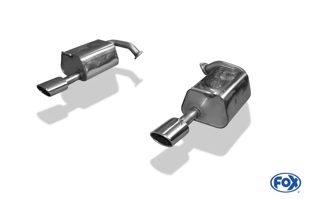 Mazda 6 Facelift  Endschalldämpfer Ausgang rechts/links einflutig - 115x85 Typ 32 rechts/links