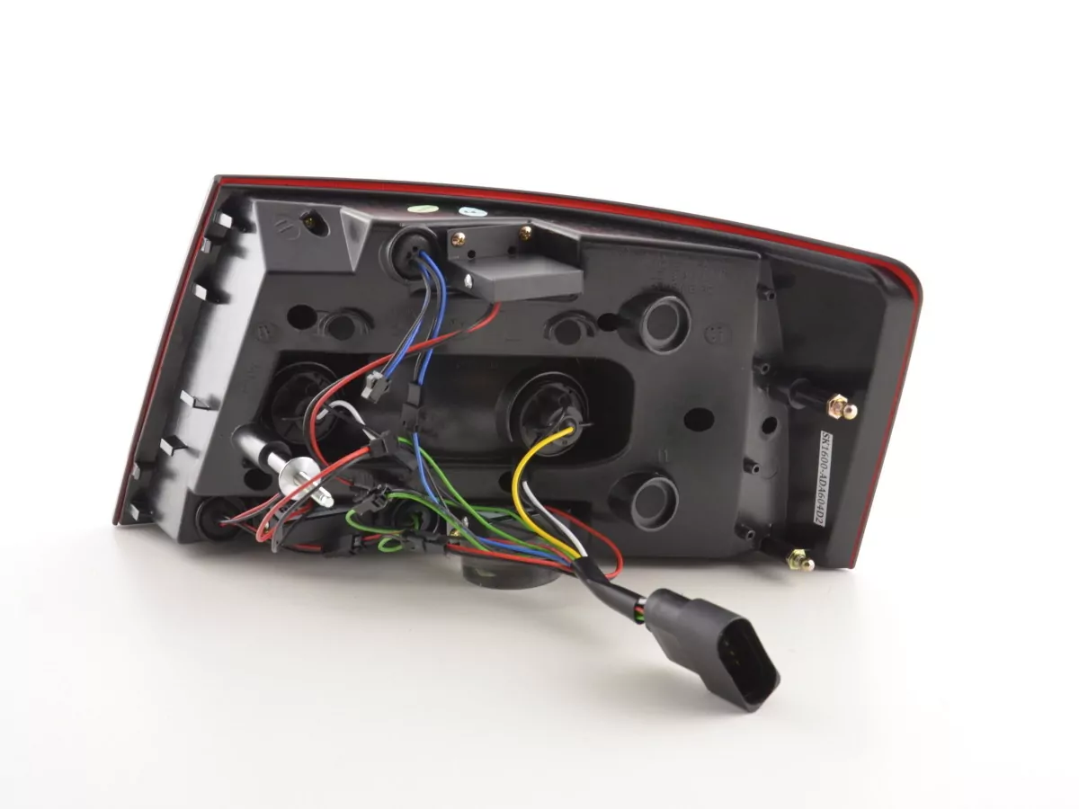 LED Rückleuchten Set Audi A6 Limo (4F) Bj. 04-08 rot/schwarz
