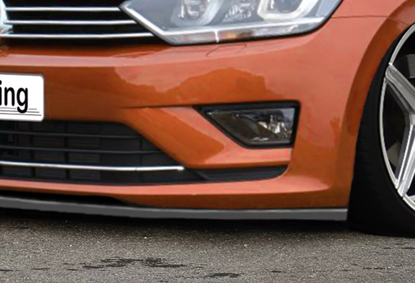 Cup Frontspoilerlippe für VW Golf 7 Sportsvan AU