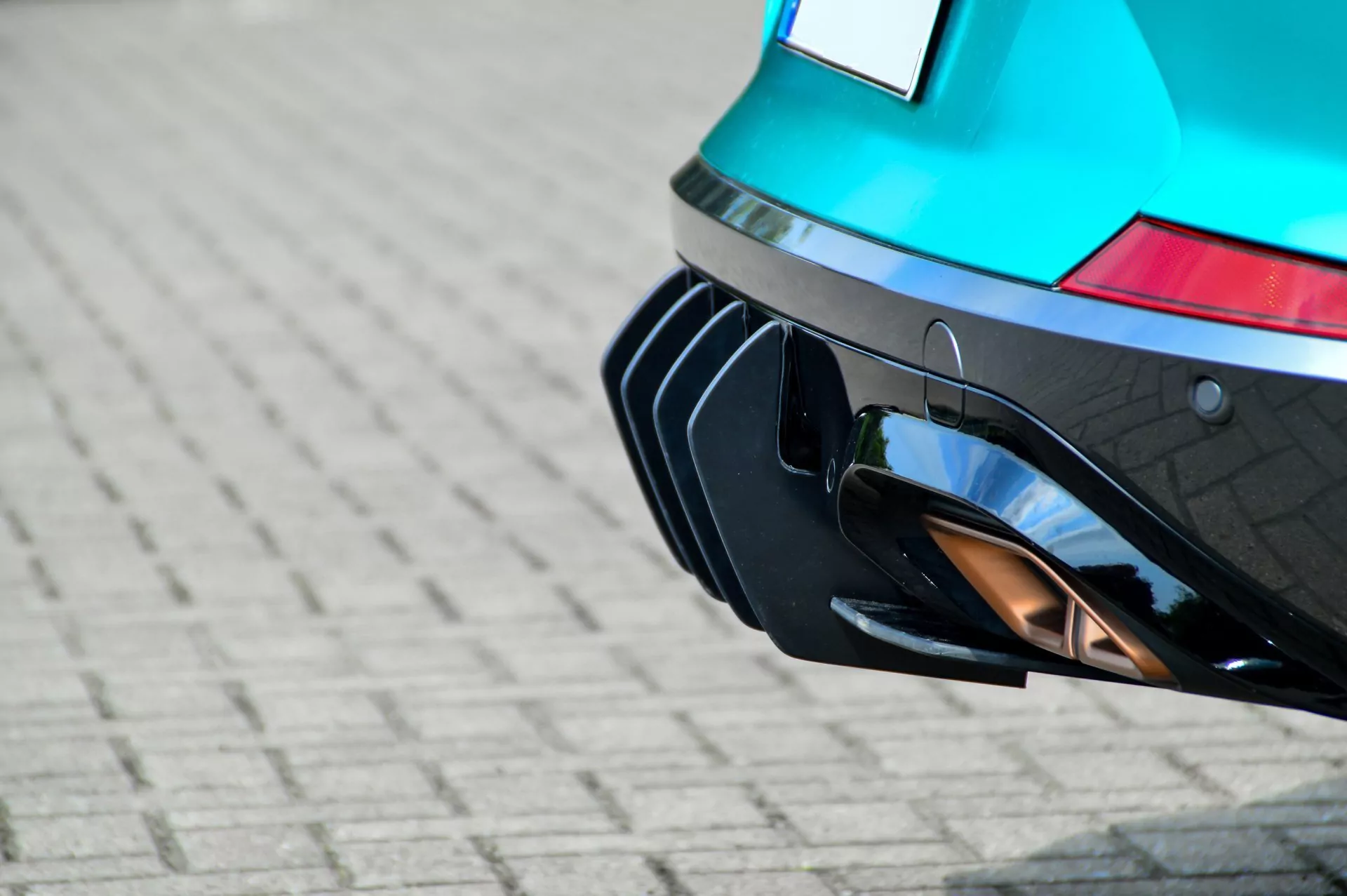 Gefräster Heckansatz Diffusor für Cupra Formentor ab BJ.2020-