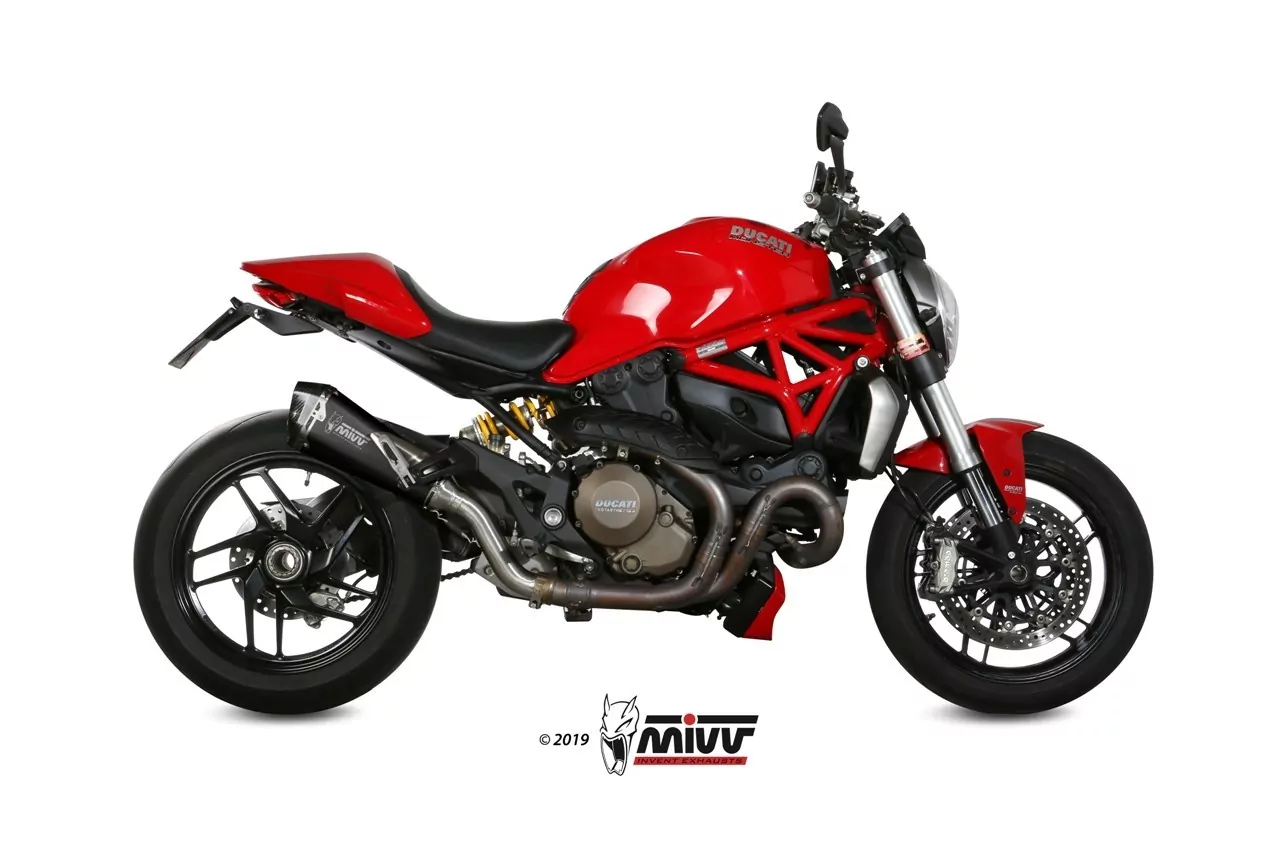 MIVV DELTA RACE STEEL BLACK DUCATI MONSTER 1200 2014-2016