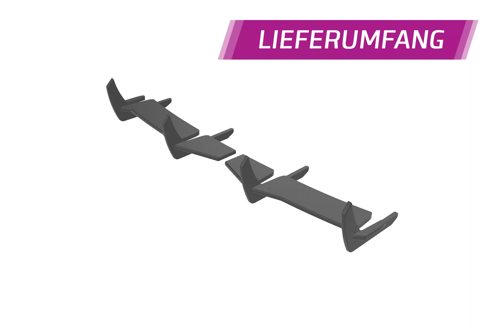 Racing Diffusor / Heckansatz für Hyundai I30 N (PD) Fastback HA329