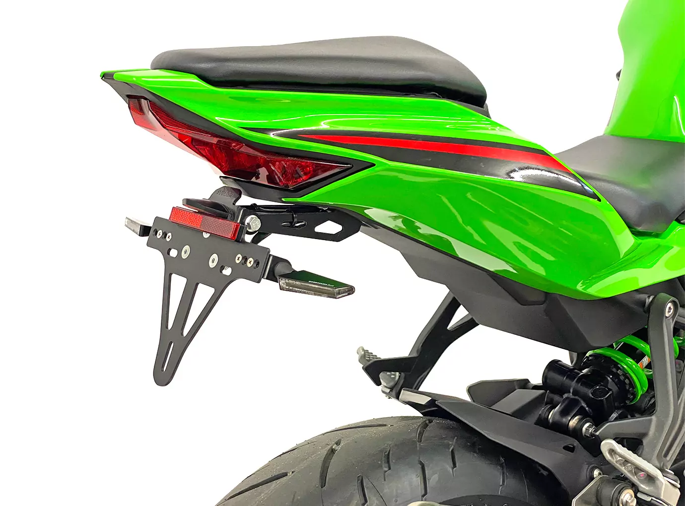 alpha Technik Kennzeichenhalter für Kawasaki Ninja ZX4-R / ZX-4RR Modelljahr 2024-