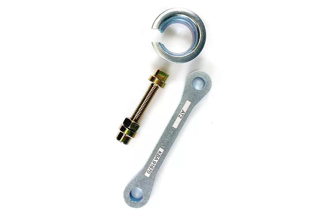 alpha Technik Tieferlegungssatz 35mm für Kawasaki KLE500 Typ LE500A Modelljahr 2001-