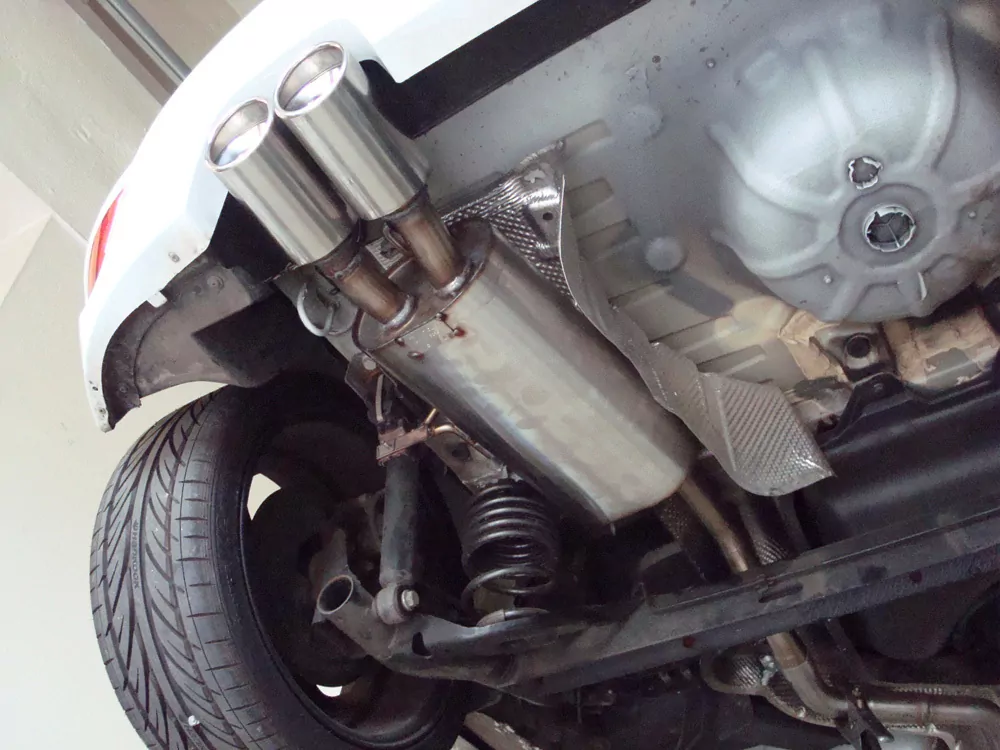 Renault Clio III GT  Endschalldämpfer - 2x90 Typ 17