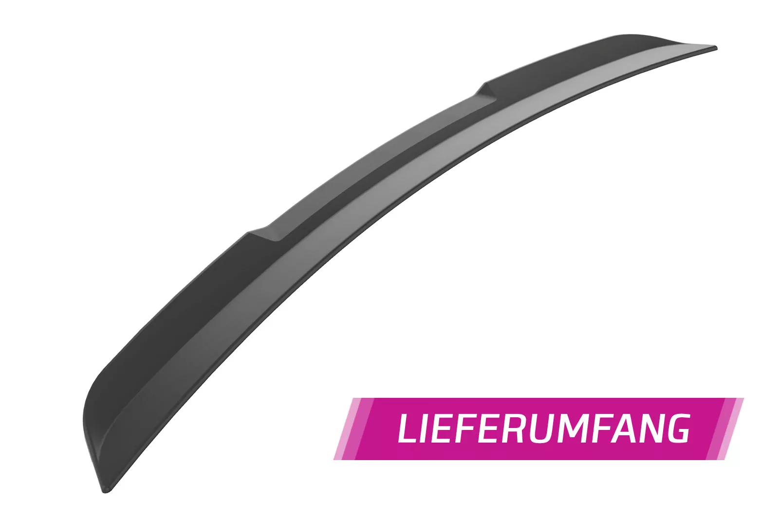 Heckflügel für Porsche Boxster 987 / Cayman 987 Facelift HF778-M Carbon Look (matt)