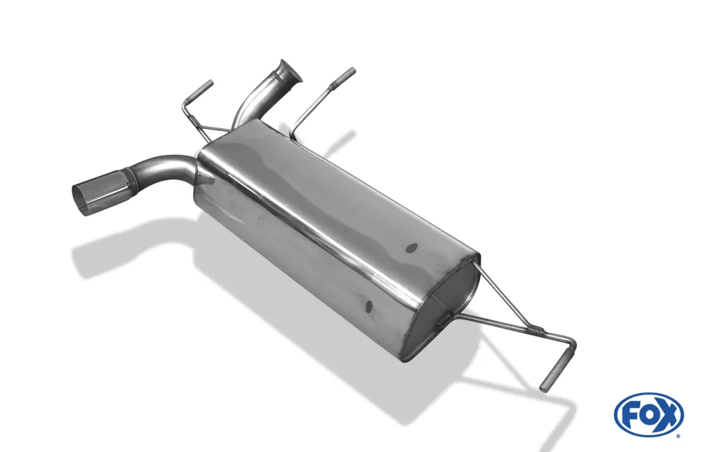 Peugeot 206 RC  Endschalldämpfer quer - 1x76 Typ 10