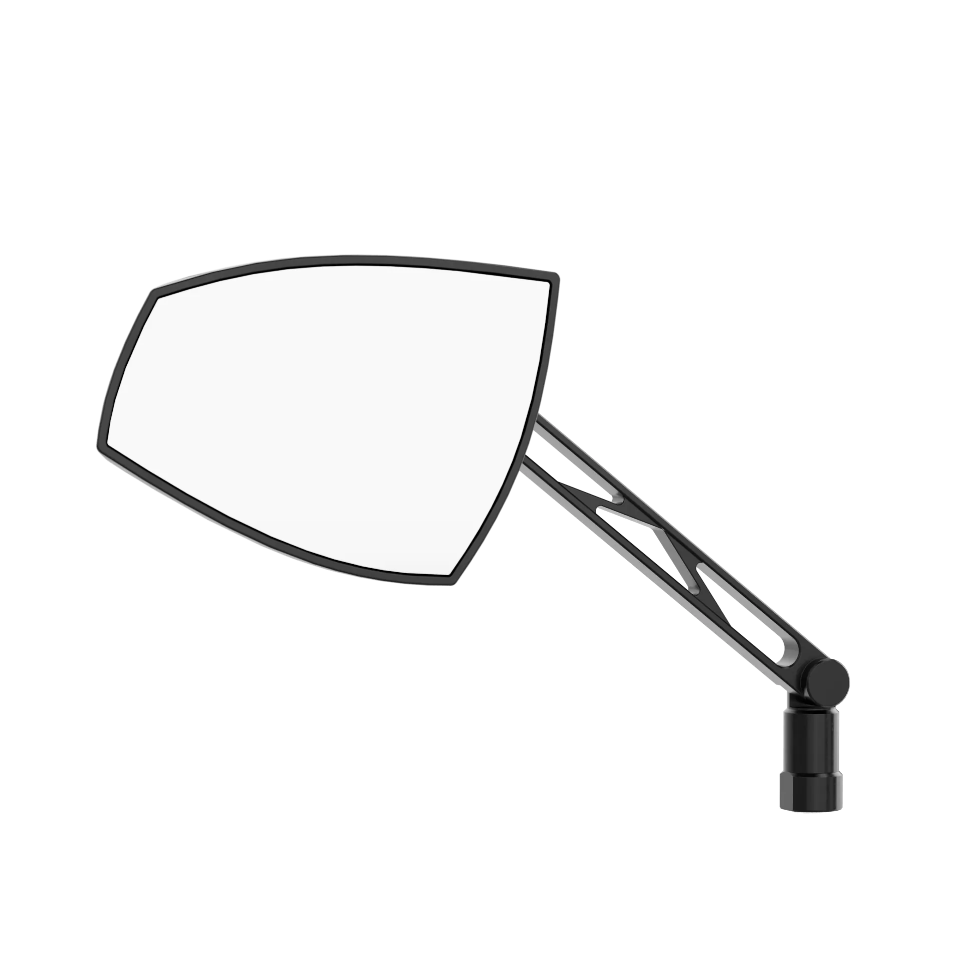 HIGHSIDER pro Handlebar Mirror Wave Black/Black (Pair)