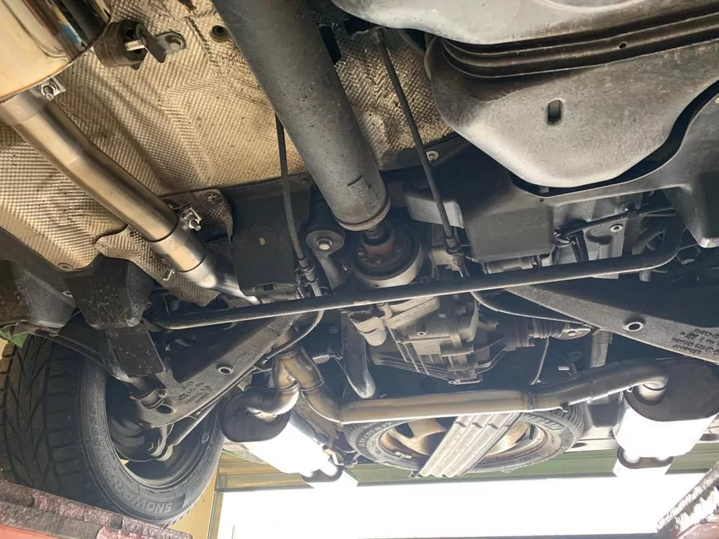 VW Bus T5/ T6 4motion  Endschalldämpfer Ausgang rechts/links - 160x80 Typ 53 rechts/links