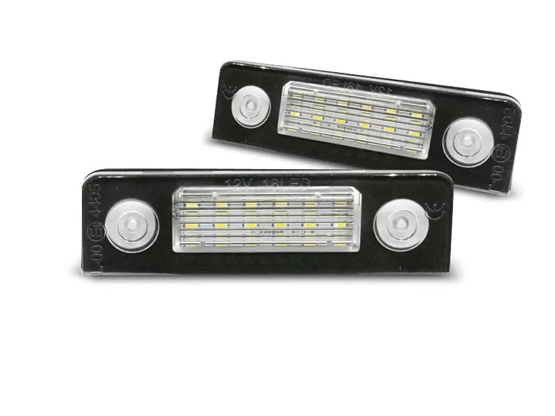 License Led Lights Fits Skoda Octavia 09- / Roomster 06-10 With Canbus