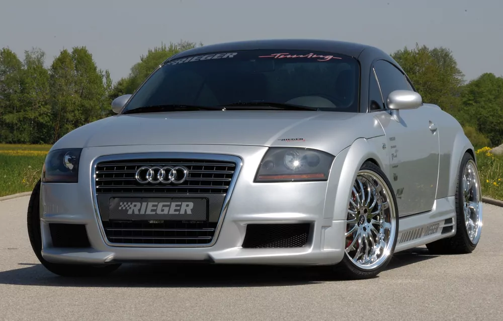 Rieger Spoilerstoßstange R-Frame für Audi TT (8N) - Coupé  Achtung: Grill muss separat bestellt werden! carbon optik