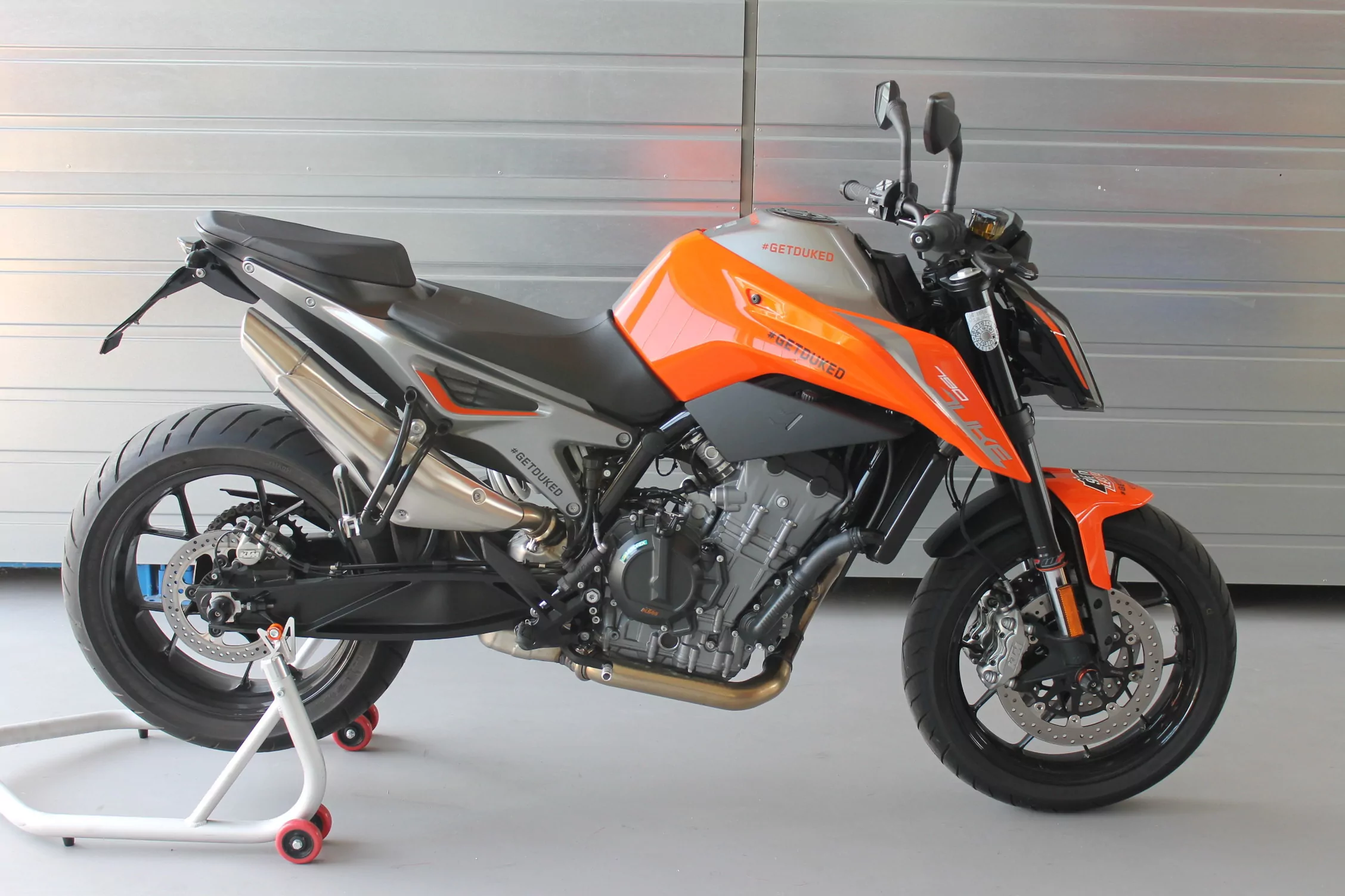 MG Biketec Kennzeichenhalter für KTM 790 Duke ab 2018-2020