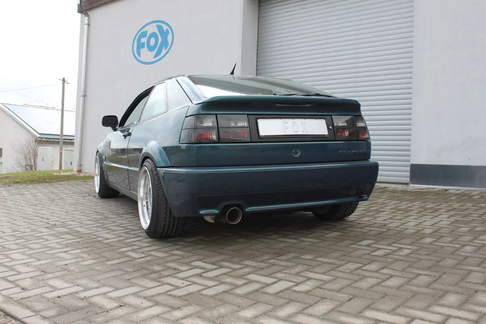 VW Corrado 16V/ VR6  Endschalldämpfer - 1x100 Typ 25